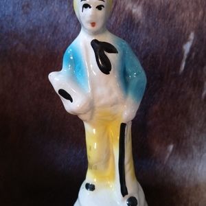 Antique Russian Porcelain Clown #Valentine's